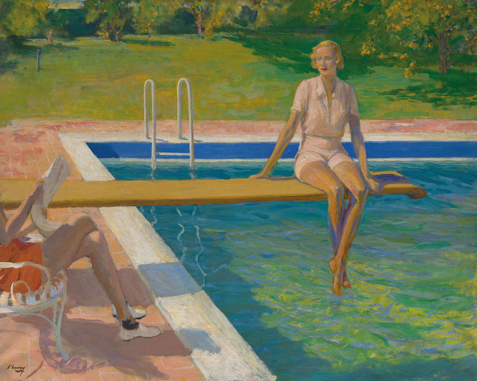 Poolside
