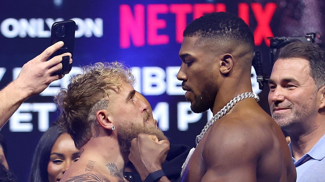 Here's When to Watch the Anthony Joshua vs. Jake Paul Fight Tonight